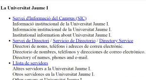 web más antigua de España